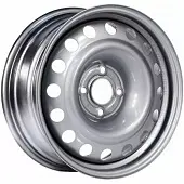 Диски Trebl R-1739 7.5x18 5*108 ET36 DIA65.1 Silver Штампованный