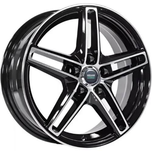 Диски  Megami MGM-17FF 6x15 4*100 ET48 DIA54.1 BKF Литой купить 