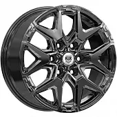 Диски K&K Гангут 7.5x18 6*139.7 ET60 DIA95.1 Алмаз черный Литой