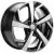 Диски  Khomen KHW 1712 7x17 5*112 ET43 DIA57.1 Black-FP Литой купить 