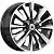 Диски K&K Эрман 6.5x16 4*100 ET50 DIA60.1 Алмаз черный Литой