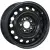 Диски  Trebl 7865 6.5x16 5*114.3 ET45 DIA60.1 Black Штампованный купить 