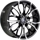 Диски YST X-21 9.5x20 5*120 ET40 DIA74.1 BKF Литой