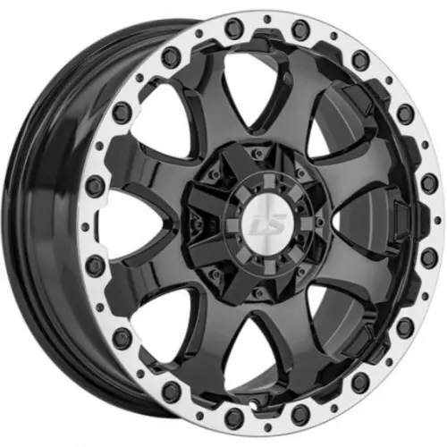 Диски  LS 1375 8x17 5*150 ET45 DIA110.1 BKL Литой купить 