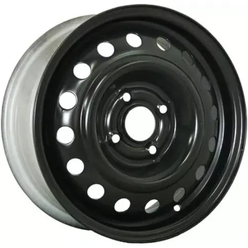 Диски  Trebl 7250 6x14 5*100 ET37 DIA57.1 Black Штампованный купить 