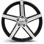 Диски Dotz CP5 dark 9.5x19 5*112 ET45 DIA70.1 BFP Литой