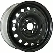 Диски Trebl 9552 6.5x16 5*100 ET48 DIA56.1 Black Штампованный