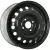 Диски  Trebl 9552 6.5x16 5*100 ET48 DIA56.1 Black Штампованный купить 