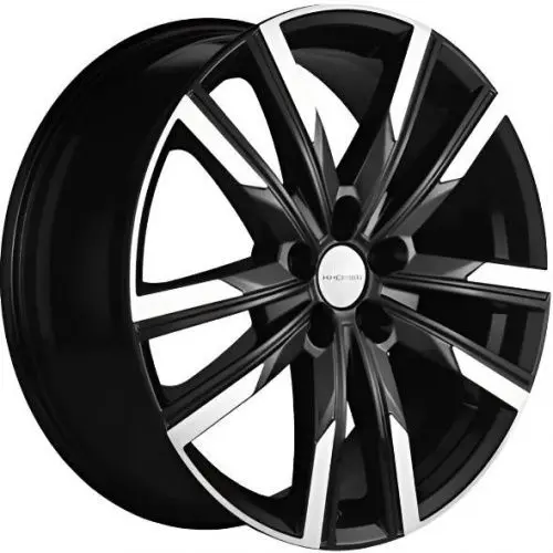 Диски  Khomen KHW 1905 7.5x19 5*108 ET33 DIA60.1 BKF Литой купить 