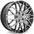 Диски  X'trike X-131 7x17 4*100 ET37 DIA60.1 BKFP Литой купить 