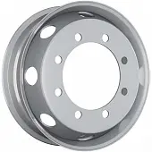 Диски Asterro 1905 6.75x19.5 8*275 ET133 DIA221 Silver Штампованный