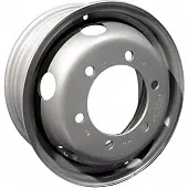 Диски Accuride 6/222.25/164/127 6x17.5 6*222.25 ET127 DIA164 Silver Штампованный