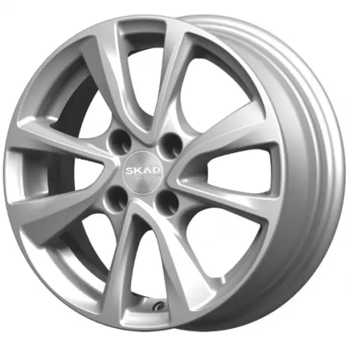 Диски  Скад Ницца 5.5x14 4*100 ET45 DIA67.1 Сильвер Литой купить 