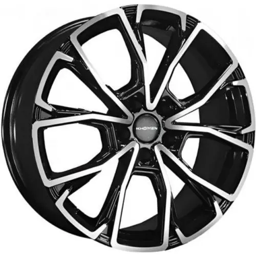 Диски  Khomen KHW 1907 7.5x19 5*114.3 ET35 DIA60.1 Black-FP Литой купить 