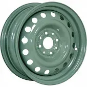Диски Trebl X40021 P 6x15 4*98 ET35 DIA58.6 Green Штампованный