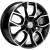 Диски  Khomen KHW 1713 7x17 5*110 ET46 DIA63.3 Black-FP Литой купить 