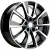 Диски  Khomen KHW 1802 7x18 5*114.3 ET38 DIA67.1 Black-FP Литой купить 