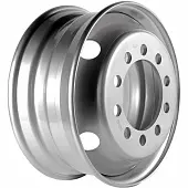 Диски Asterro 1715 6.75x17.5 10*225 ET130 DIA176 Silver Штампованный
