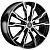 Диски Replay LR100 7.5x19 5*120 ET44.5 DIA72.6 BKF Литой
