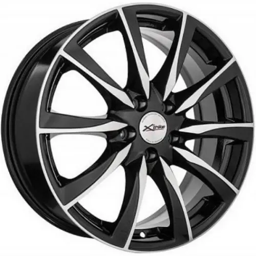 Диски  X'trike X-120 7x17 5*115 ET43 DIA70.1 BKFP Литой купить 