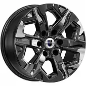 Диски K&K Тейт 7.5x17 6*139.7 ET38 DIA67.1 Черный Матовый Литой