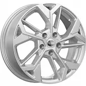Диски K&K КС1062 6.5x17 5*108 ET33 DIA60.1 Сильвер Литой