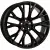 Диски  Replica FR B496 10.5x22 5*112 ET40 DIA66.6 Black Литой купить 