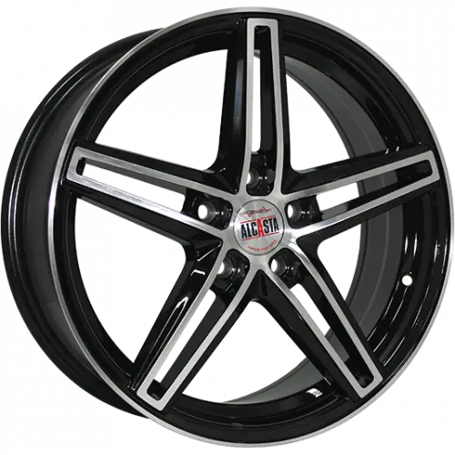 Диски  Alcasta M43 6.5x16 5*114.3 ET50 DIA66.1 BKF Литой купить 