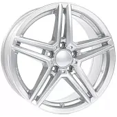 Диски Rial M10 7.5x16 5*112 ET45.5 DIA66.6 Polar Silver Литой