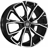 Диски Khomen KHW 1907 7.5x19 5*110 ET45 DIA67.1 Black-FP Литой