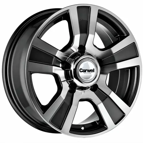 Carwel Дельта 6.5x16 5*139.7 ET40 DIA98 BL Литой