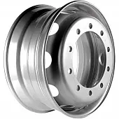 Диски Asterro 2237A 9x22.5 10*335 ET159 DIA281 Silver Штампованный