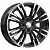 Диски Скад Ламар 6.5x16 4*100 ET40 DIA67.1 Алмаз черный Литой