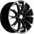 Диски  Khomen KHW 1808 7.5x18 5*108 ET40 DIA54.1 Black-FP Литой купить 