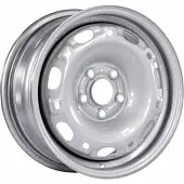 Диски Trebl 7250T 6x14 5*100 ET37 DIA57.1 Silver Штампованный