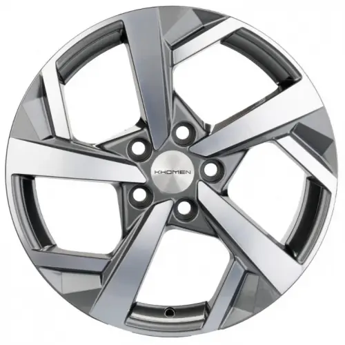 Диски  Khomen KHW 1712 7x17 5*114.3 ET40 DIA66.1 Gray-FP Литой купить 