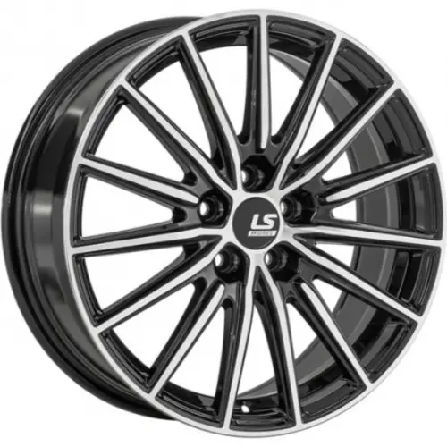 Диски  LS FlowForming RC93 7.5x18 5*108 ET33 DIA65.1 BKF Литой купить 