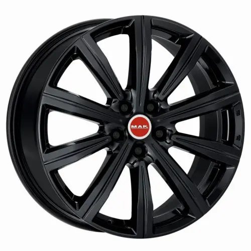 Диски  MAK Birmingham 9.5x22 5*120 ET35 DIA64.1 Gloss Black Литой купить 