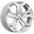 Диски  K&K KP015 7.5x19 5*114.3 ET40 DIA66.6 Elite silver Литой купить 