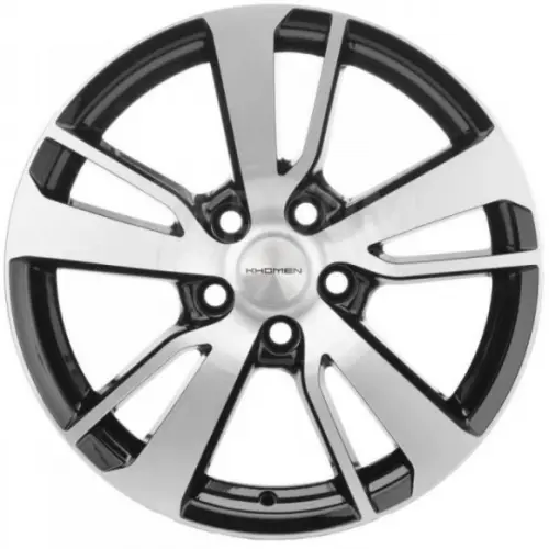 Диски  Khomen KHW 1704 7x17 5*114.3 ET39 DIA60.1 Black-FP Литой купить 