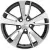 Диски  Khomen KHW 1704 7x17 5*114.3 ET39 DIA60.1 Black-FP Литой купить 