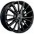 Диски  Khomen KHW 1611 6.5x16 5*114.3 ET40 DIA66.1 Black Литой купить 