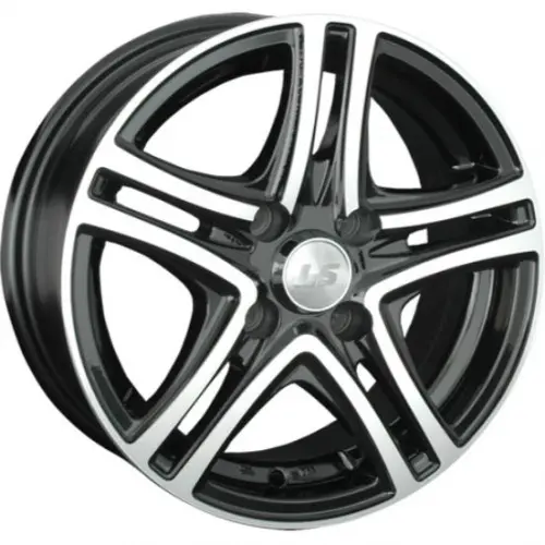 Диски  LS 570 6.5x15 5*114.3 ET40 DIA73.1 BKF Литой купить 