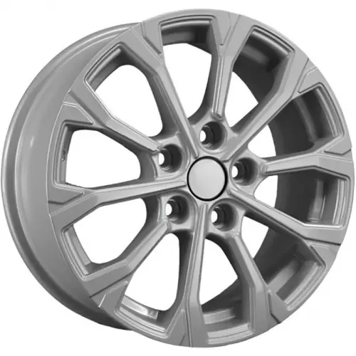 Диски  Khomen KHW 1605 6.5x16 5*110 ET46 DIA63.3 F-Silver Литой купить 