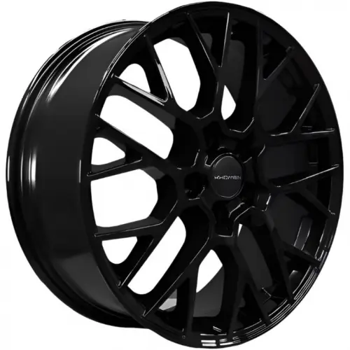 Диски  Khomen KHW 1818 7x18 5*112 ET45 DIA57.1 Black Литой купить 