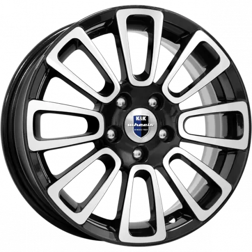 K&K Неман 6x15 4*100 ET37 DIA60.1 Дарк платинум Литой