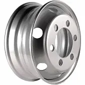 Диски Asterro 6/222.25/164/126 6.75x19.5 6*222.25 ET126 DIA164 Silver Штампованный