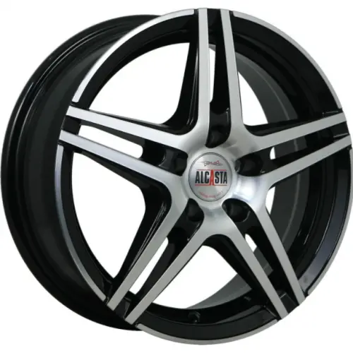 Диски  Alcasta M54 6.5x16 5*114.3 ET50 DIA66.1 BKF Литой купить 