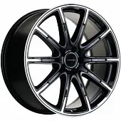 Диски Khomen KHW 2102 10.5x21 5*112 ET30 DIA66.6 Black-FP Литой