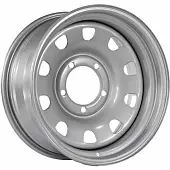 Диски Trebl Off-road 01 7x16 5*139.7 ET-10 DIA110.1 Silver Штампованный